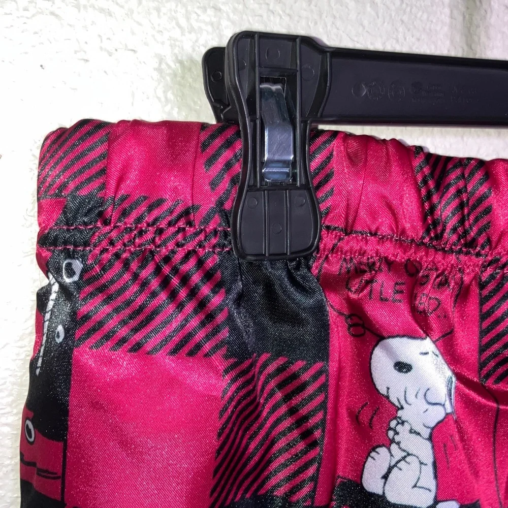 Justice Red and Black‎ Snoopy Pajama Set Long Sleeve and Pants NWT Size M 10